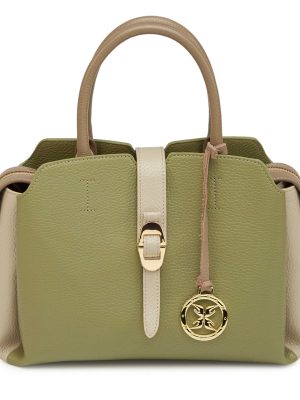 Tergan Kadın Hakiki Deri El Tutmalı Çapraz Yan Çanta